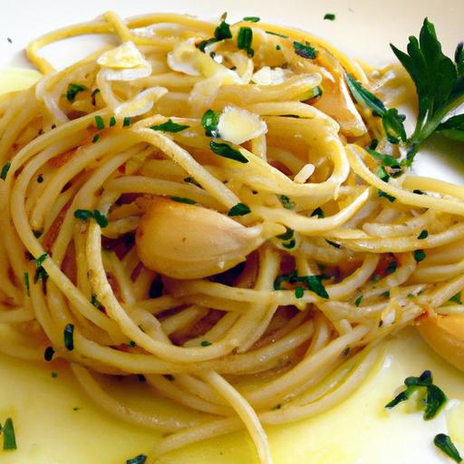 Spaghetti Aglio e Olio: Garlic,Oil & a Kick of Heat