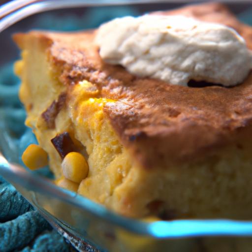 golden Comfort: The Sweet Science of Corn Bread Pudding