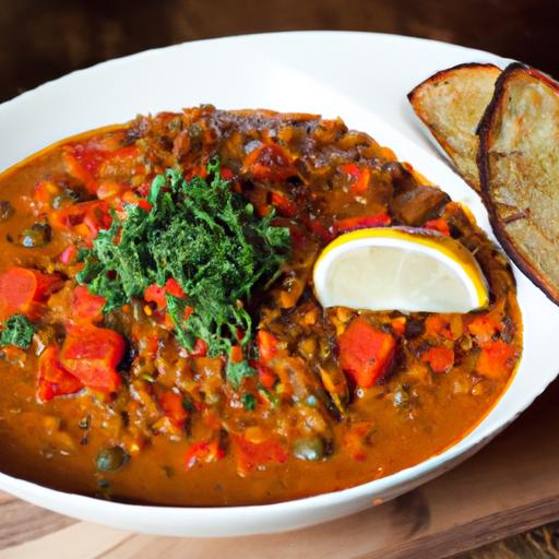 Fiery red Lentil Curry: A Bold Twist on ⁣Classic Comfort