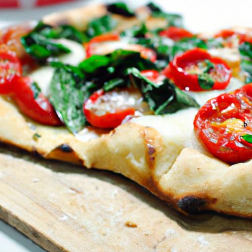 Flatbread Margherita Pizza: A Crispy Twist on‌ Tradition