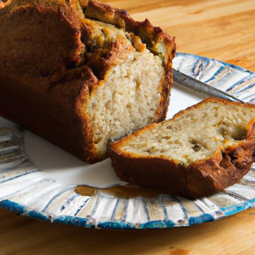 Moist Banana Bread Recipe with Tangy Sour Cream Twist