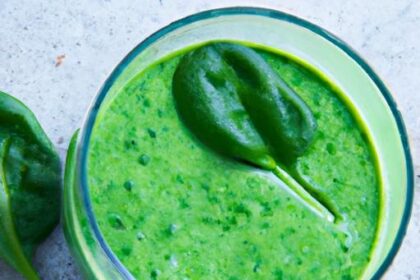 Power Up Your Day: The Ultimate Green Spinach Protein Smoothie