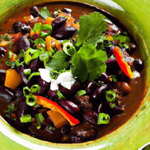 Fiery Flavor Unleashed: The Ultimate Spicy Black Bean Chili