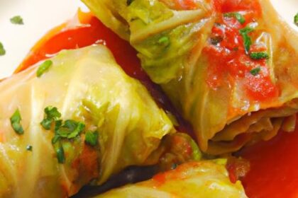 Vibrant Vegan Stuffed Cabbage Rolls: A Flavorful Feast