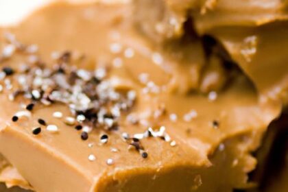 Decadent Chia Seed & Peanut Butter Fudge: A Nutty Superfood Treat