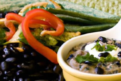 Savor the Flavor: Black Bean Dip Perfect with Fresh Veggies
