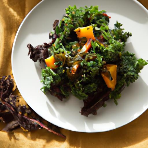 Nutritious Delight: Crafting the Perfect Sweet Potato Kale Salad