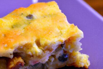 Hearty Breakfast Casserole: Cheese & Bread-Free Delight