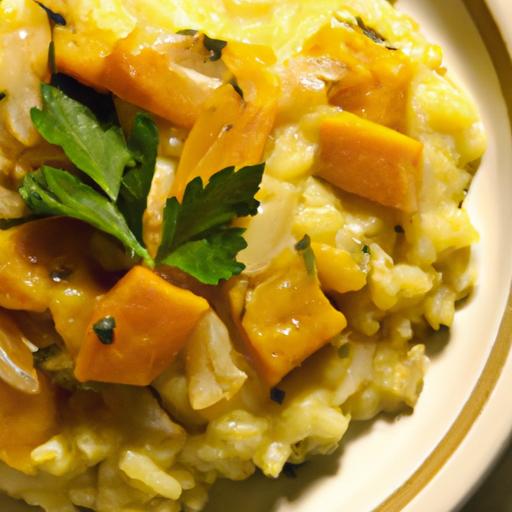 Creamy Vegan Butternut Squash Risotto: A Flavorful Twist
