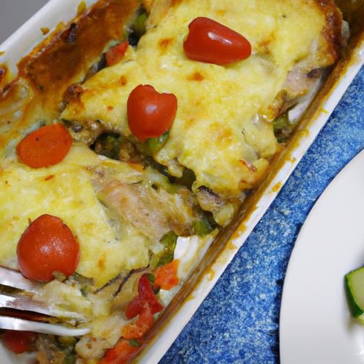 Guilt-Free Low-Carb Chicken Parmesan Bake-No Breading Needed