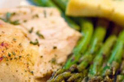 Crispy Low-Carb Chicken and Asparagus: A Healthy Delight