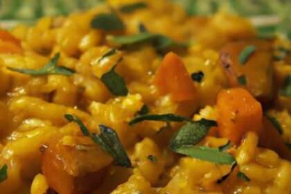 Creamy Vegan Butternut Squash Risotto: A Flavorful Twist