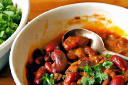 Hearty Three-Bean Vegan Chili: Flavorful, Nutritious, Easy