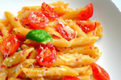 Savor the Creamy Vegan Tomato Pasta: A Dairy-Free Delight