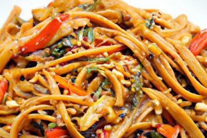 Dan Dan Noodles Reimagined: A Flavorful Vegan Delight