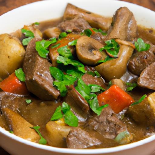 Hearty Vegan “Beef” Stew with Mushrooms: A Plant-Powered Classic