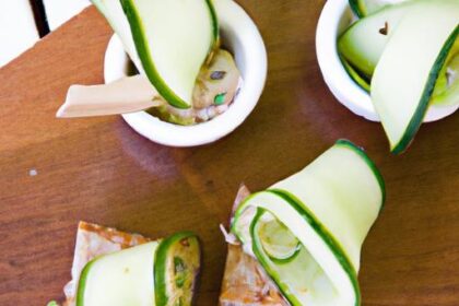 Crunchy Cucumber Sandwich Bites: Fresh Snacks to Savor