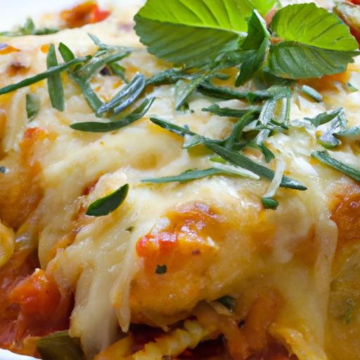 Guilt-Free Low-Carb Chicken parmesan Bake Without Breading