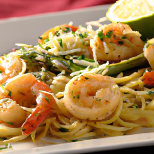 Zesty Fast Shrimp Scampi with Zoodles: A Light Twist