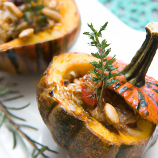 Harvest Delight: Vegan Stuffed Acorn Squash Recipe Revealed