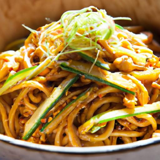 Dan Dan Noodles Reimagined: A Flavorful Vegan Delight