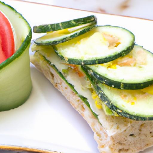 Crunchy Cucumber Sandwich Bites: Fresh Snacks to Savor