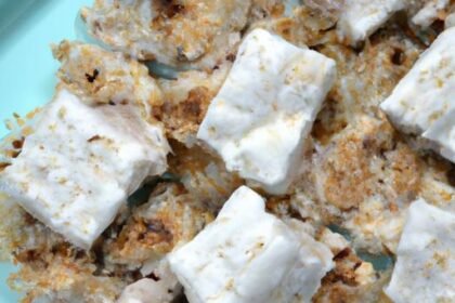 Keto Rice Krispie Treats with Pork-Free Marshmallows Delight
