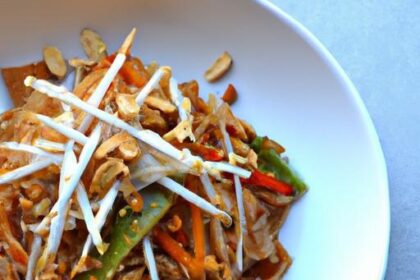 Fiery Peanut Noodles: A Flavor-Packed, Spicy Delight