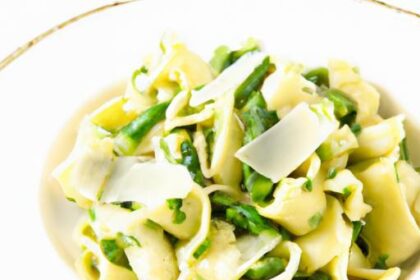 Delicious Gluten-Free Pasta with Peas and Creamy Ricotta