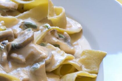 Indulgent and Creamy Vegan Alfredo Sauce: A Dairy-Free Delight
