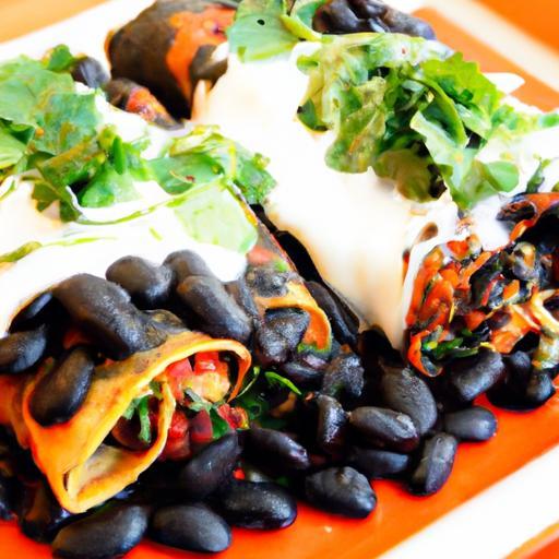 Savory Black Bean & Spinach Enchiladas: A Flavorful Twist