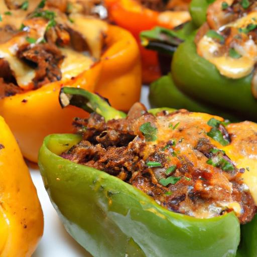 Philly Cheesesteak Stuffed Peppers: Low-Carb Flavor Boost