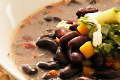 Fiery High-Protein Black Bean Soup: Flavor Meets Fuel