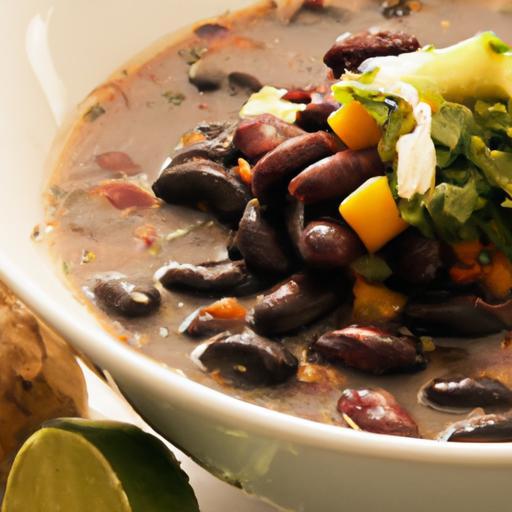 Fiery High-Protein Black Bean Soup: Flavor Meets Fuel