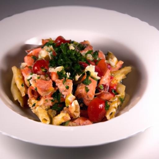 Savor Gluten-Free Pasta with Savory Salmon Delight