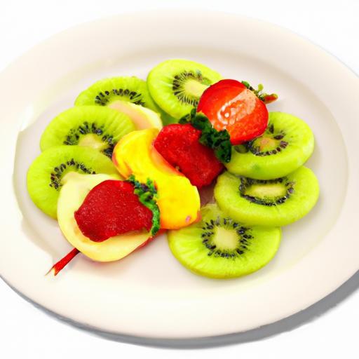 Fresh & Fruity: Delightful Skewers with Creamy Yogurt Dip