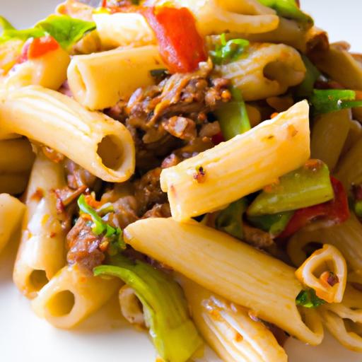 Gluten-Free Cheeseburger Pasta with Savory Beef Twist
