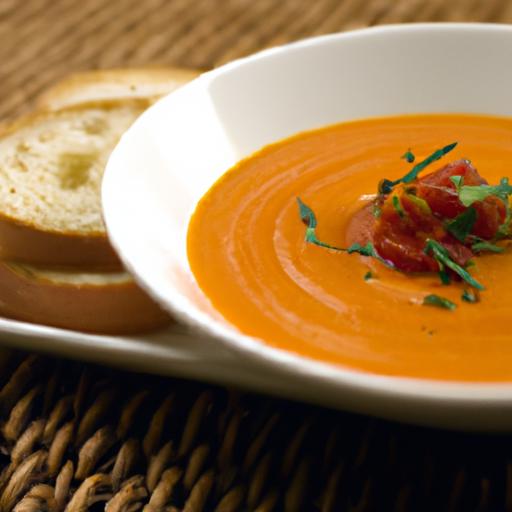 Velvety Roasted Tomato Soup: A Comfort in a Bowl