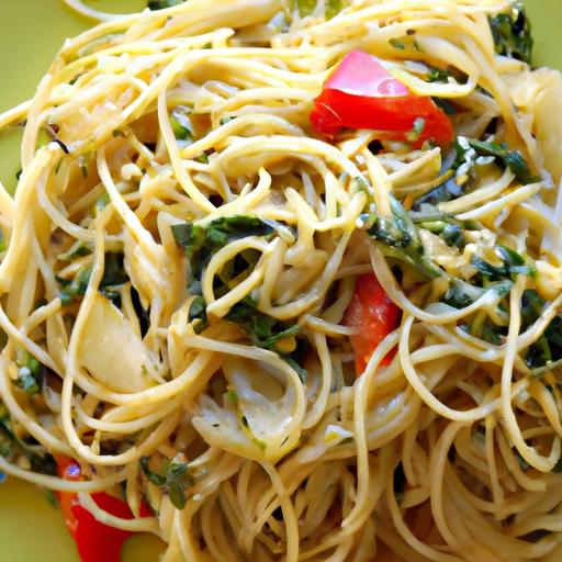 Garlic Noodles Vegan Style: Flavorful Plant-Based Delight