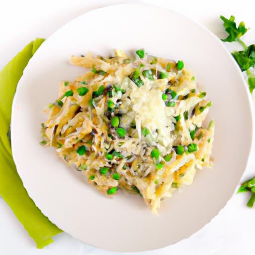 Creamy Gluten-Free Pasta with Peas and Ricotta Delight