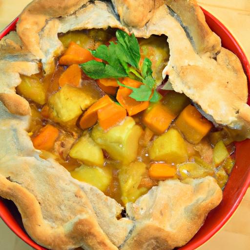 Hearty Vegan vegetable Pot Pie: Comfort in Every Bite
