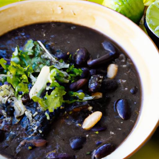 Fiery High-Protein Black Bean Soup: Flavor meets Fuel