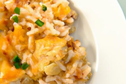 Wholesome Chicken and Rice Casserole: Dairy-Free & GF Delight