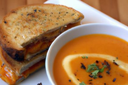 Cozy Up with Vegan Grilled Cheese and Tomato Soup Bliss