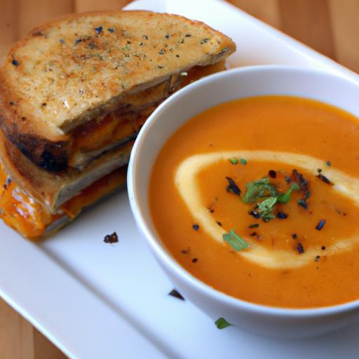 Cozy Up with Vegan Grilled Cheese and Tomato Soup Bliss