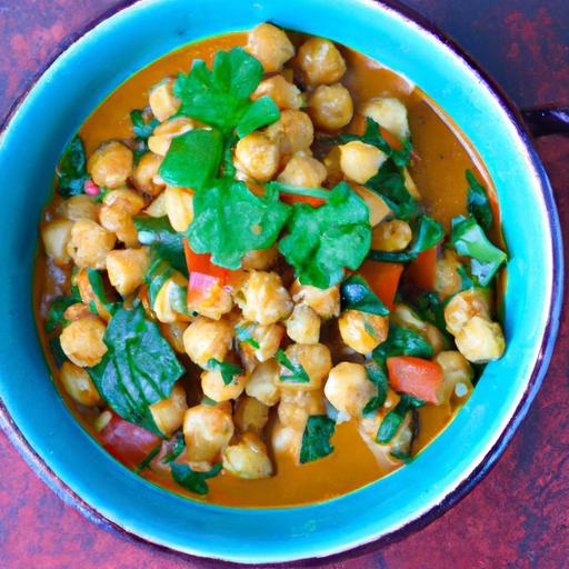 Wholesome Chickpea & Spinach Curry: A Nutritious Delight