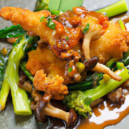 Crispy Oyster Mushroom “Chicken”: A Plant-Based Delight
