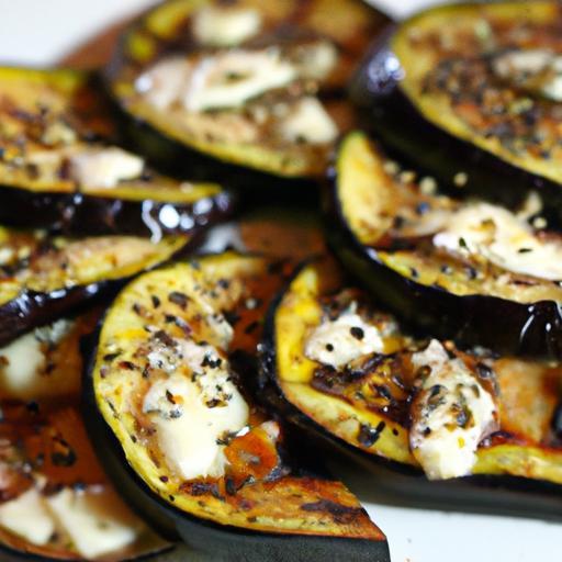 Eggplant Slices: The Perfect Base for Mini Pizzas Delight