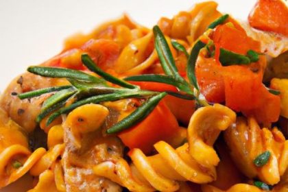 Delicious Gluten-Free Pasta with Savory Chicken Sausage