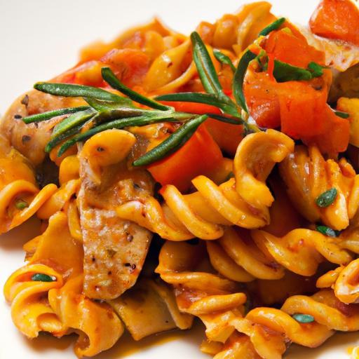 Delicious Gluten-Free Pasta with Savory Chicken Sausage